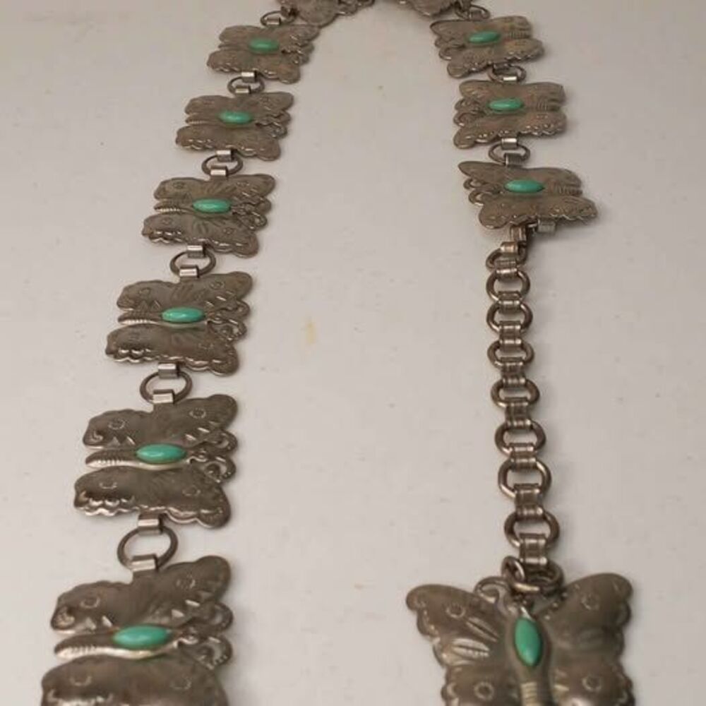 Vintage Butterfly Waist Chain Dress Belt High End Accessory